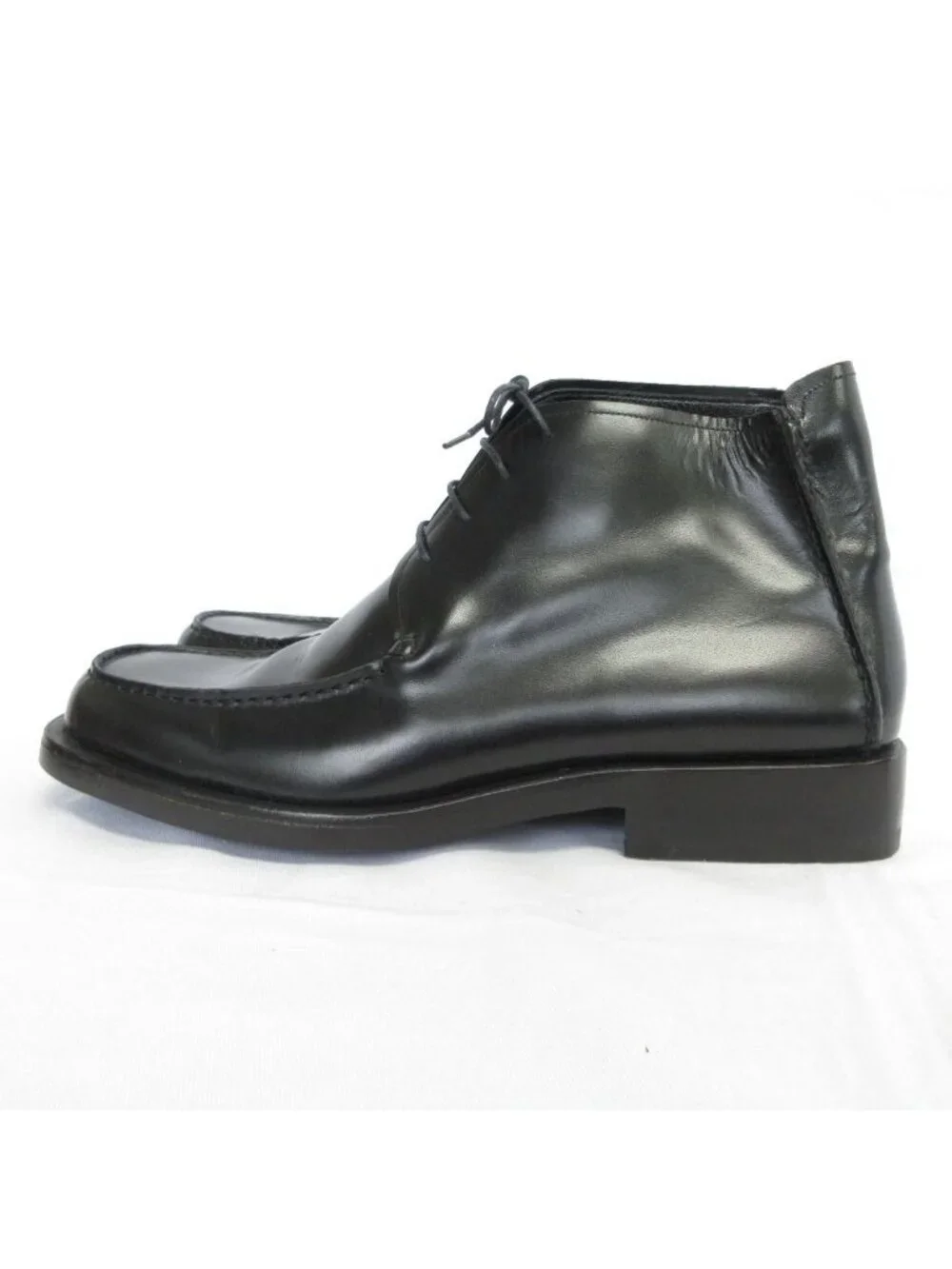 Gucci Leather Chukka Boots Black - Picture 2 of 15